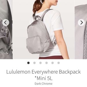 GUC Everywhere Backpack *Mini 5L Dark Chrome
